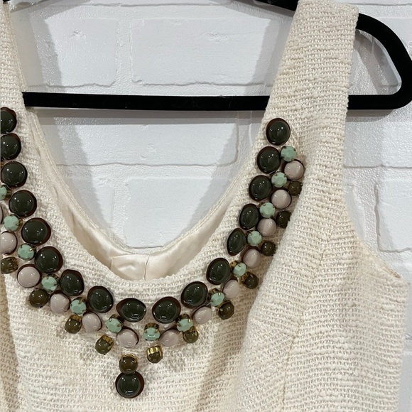 Milly of New York 🇺🇸 Made in USA Kaylee Beaded Sheath Dress - Picture 5 of 15